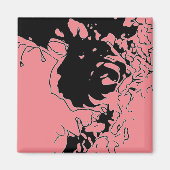 Bloem Doodle Magneet (Voorkant)