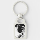 Bloem Doodle Sleutelhanger (Voorkant)