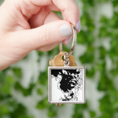 Bloem Doodle Sleutelhanger (Hand)