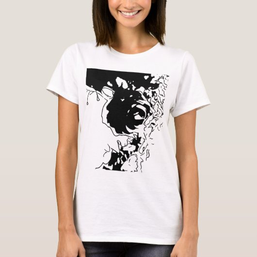 Bloem Doodle T-shirt (Voorkant)