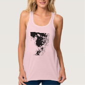 Bloem Doodle Tanktop (Voorkant)