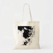 Bloem Doodle Tote Bag (Voorkant)