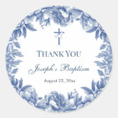 Bloem Doop Bloem Doop Ronde Sticker (Voorkant)