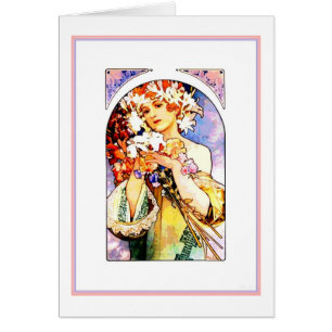 Bloem door Alphonse Mucha