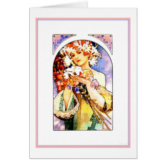 Bloem door Alphonse Mucha
