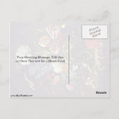 Bloem door de Heem Jan Davidsz Briefkaart (Achterkant)