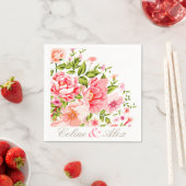 Bloem douche boeket | baby Pink Servet (Insitu)