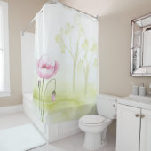 Bloem Douchegordijn (In situ)