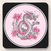 Bloem Dragon Drank Drank Coaster Bier Onderzetter (Voorkant)