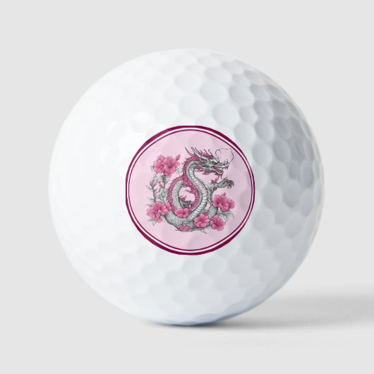 Bloem Dragon Golf Ball Golfballen (Voorkant)