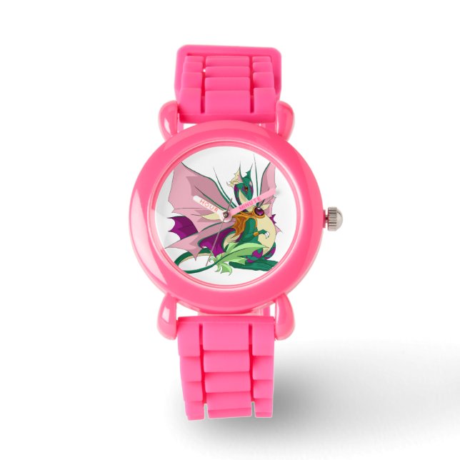 Bloem Dragon Horloge (Voorkant)