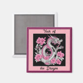 Bloem Dragon Magnet (Voorkant / Achterkant)