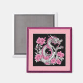 Bloem Dragon Magnet (Voorkant / Achterkant)