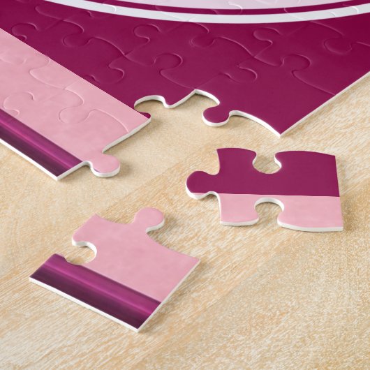 Bloem Dragon puzzel Legpuzzel (Zijkant)