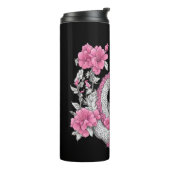 Bloem Dragon Thermische Tumbler Thermosbeker (Gedraaid links)