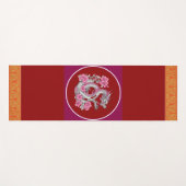Bloem Dragon Yoga Mat (Voorkant (horizontaal))