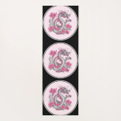 Bloem Dragon Yoga Mat (Achterkant)