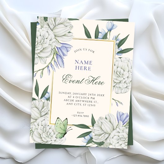 Bloem elegant kaart