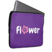 Bloem Elektronica Zak Laptop Sleeve (Voorkant Rechts)