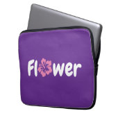 Bloem Elektronica Zak Laptop Sleeve (Voorkant Links)