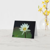 Bloem-en-bijen Kaart (Gele Bloem)