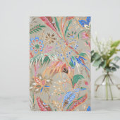 Bloem- en bladpatroon (Staand voorkant)