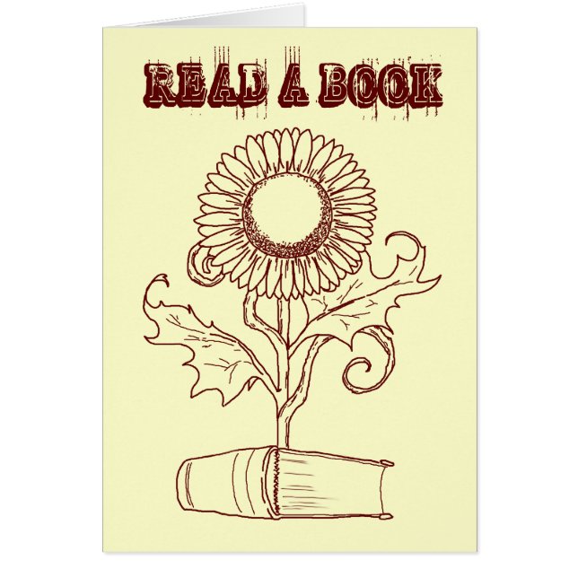 Bloem en boek (Voorkant)
