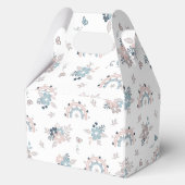 Bloem en Boho naadloos patroon Bedankdoosjes (Achterkant)