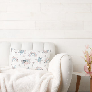 Bloem En Boho Naadloos Patroon Kussen