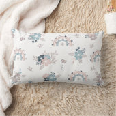 Bloem en Boho naadloos patroon Kussen (Deken)