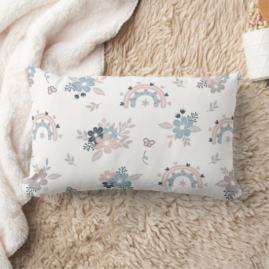 Bloem en Boho naadloos patroon Kussen (Deken)