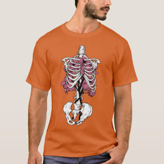 Bloem en botten t-shirt