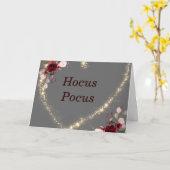 bloem en glitter hart, 10,2 cm x 15,2 cm kaart (Gele Bloem)