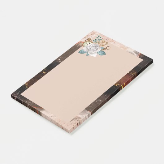 Bloem en Graniet Post-it Notities Post-it® Notes (Schuin)