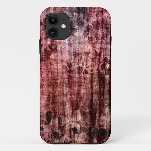 bloem- en houtkunst Case-Mate iPhone case (Achterkant)