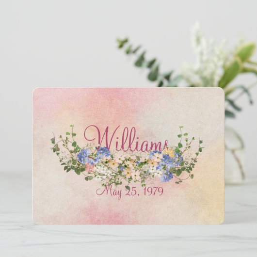 bloem- en iwbowvernieuwing kaart (Staand voorkant)