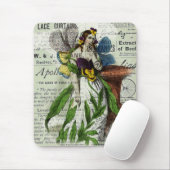 Bloem- en  kranten, collage muismat (Met muis)