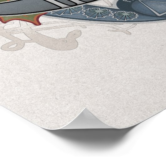 Bloem- en magische Poster - Holly (Hoek)