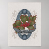 Bloem- en magische Poster - Holly (Voorkant)