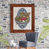 Bloem- en magische Poster - Holly