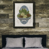 Bloem- en magische Poster - Star Anise