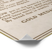  bloem en Poster voor lezen (Hoek)