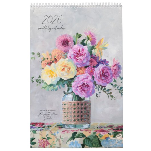 Bloem- en stillevenschilders 2026 kalender (Hoes)