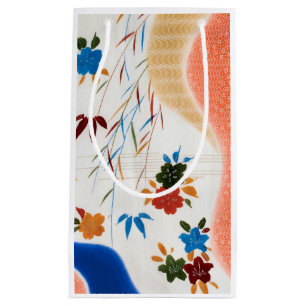 Bloem en stromend water, Japans ontwerp Klein Cadeauzakje