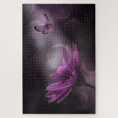 Bloem en vlinder legpuzzel (Verticaal)