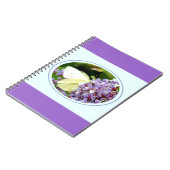 Bloem en vlinder notitieboek (Linkerzijde)