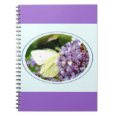 Bloem en vlinder notitieboek (Voorkant)
