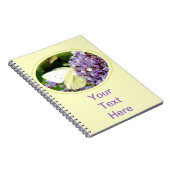 Bloem en vlinder notitieboek (Rechterzijde)