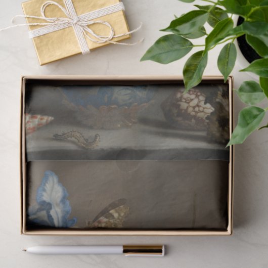  Bloem en Zeeschelpen Stilleven Schilderen Tissuepapier (Geschenk)