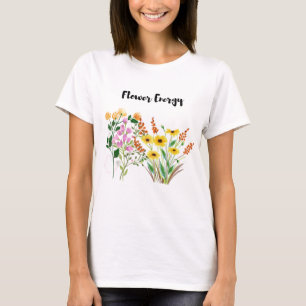 Bloem Energie Dames T-Shirt